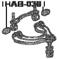 Сайлентблок FEBEST QWST O 3826405 4056111002446 hab038 - Изображение 2