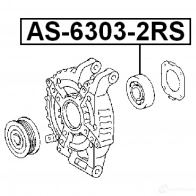 Подшипник FEBEST MP5 04SM as63032rs 3825581 4056111013466 - Изображение 2