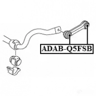 Втулка соединительной тяги FEBEST 1436947825 M9K Z46 adabq5fsb - Изображение 2