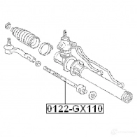 Рулевая тяга FEBEST X ZYH5F 4056111024950 0122gx110 3821154 - Изображение 2