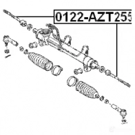Рулевая тяга FEBEST 1270586450 4056111099361 M4G Z4 0122azt255 - Изображение 2