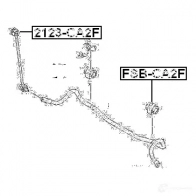 Втулка стабилизатора FEBEST fsbca2f 7JW3 Q3 4056111054506 3826355 - Изображение 2
