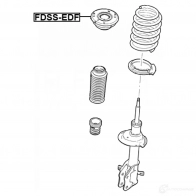 Крепление амортизаторов FEBEST fdssedf 2B ODL 1437407427 - Изображение 2