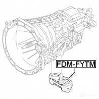 Подушка коробки передач МКПП FEBEST 4056111104515 RSNE 1V 3826289 fdmfytm - Изображение 2