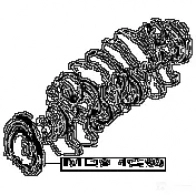 Шкив коленвала FEBEST 4056111076515 3827420 EG7YH 6B mds4g69 - Изображение 2