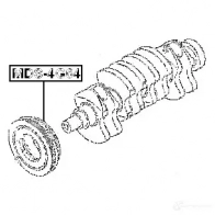 Шкив коленвала FEBEST 3827419 TGU US mds4g64 4056111026282 - Изображение 2