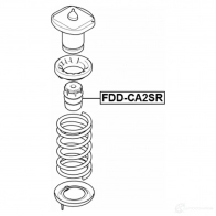 Отбойник амортизатора FEBEST 4056111110134 fddca2sr O5QC QTL 3826265 - Изображение 2