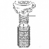 Отбойник амортизатора FEBEST Q74 2WUW 3826271 fddger 4056111054353 - Изображение 2