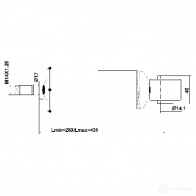 Амортизатор FEBEST Y0 DS7 01110-012F 1440023854 - Изображение 2