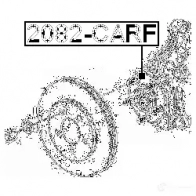 Подшипник ступицы колеса, комплект FEBEST 5I4B 5B 2082carf 3824645 4056111072920 - Изображение 2
