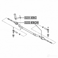 Рулевая сошка FEBEST 0FI XZ 4056111117751 1270601668 3226esc - Изображение 2