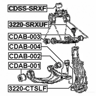 Шаровая опора FEBEST 1423716087 4056111112039 KH FI6 3220srxuf - Изображение 2
