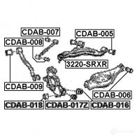 Шаровая опора FEBEST 1270601652 3220srxr 4056111094113 S QYAS - Изображение 2