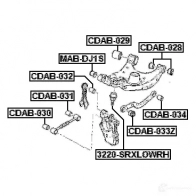 Шаровая опора FEBEST H937DQ Q 3220srxlowrh 1436947135 - Изображение 2