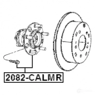 Ступица колеса FEBEST 3824643 4056111091747 U VPTH 2082calmr - Изображение 2