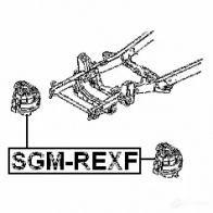 Подушка двигателя, опора FEBEST T7 SVXUZ 3829035 4056111111063 sgmrexf - Изображение 2