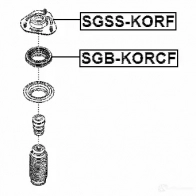 Опорный подшипник FEBEST 4056111119090 KICV SF sgbkorcf 3829034 - Изображение 2