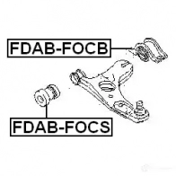 Сайлентблок FEBEST 4056111013220 M KLLRUP 3826252 fdabfocb - Изображение 2