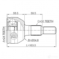 Шрус граната FEBEST 4056111102856 1270601620 3210srx A 7P4UWZ - Изображение 2
