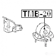 Подушка двигателя, опора FEBEST tmb20 4TD 7G1I 3829998 4056111002026 - Изображение 2