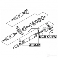 Карданный подшипник FEBEST 1270609072 522 UJ4X mcbcu4w 4056111116198 - Изображение 2