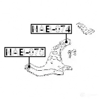 Сайлентблок FEBEST 03O 0V nab074 3828121 4056111003351 - Изображение 2