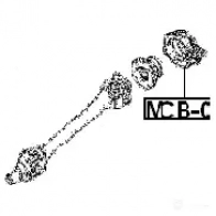 Карданный подшипник FEBEST mcb009 AL YVOWI 4056111015286 3827382 - Изображение 2
