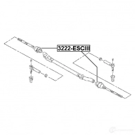 Рулевая тяга FEBEST 3222esciii 309878816 4056111099385 WD 9NU - Изображение 2