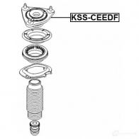 Крепление амортизаторов FEBEST 1436947287 2UI XQ kssceedf - Изображение 2