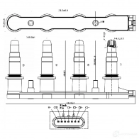Элемент катушки зажигания FEBEST 10640-001 1440022973 F4BH9 E3 - Изображение 2