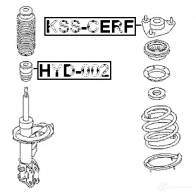 Крепление амортизаторов FEBEST ksscerf X LYPJR2 3827128 4056111071992 - Изображение 2