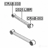 Рычаг FEBEST 4056111111025 2025libr GNJA0F Y 3824632 - Изображение 2