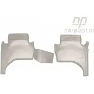 Коврики в салон (зад) пар Norplast 4V7JU W8 Mitsubishi L200 NPA01C59338B L0UK59