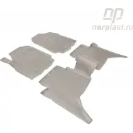 Коврики в салон (4 дв.) Norplast 64 JD8UT 1PSUMX Ford Ranger 6 (T6, TKE) Пикап 2.2 TDCi 4x4 150 л.с. 2011 – 2024 NPA11C22600B