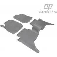 Коврики в салон (4 дв.) Norplast WU DS1 23RZA0K NPA11C22600G Ford Ranger 6 (T6, TKE) Пикап 2.2 TDCi 4x4 160 л.с. 2015 – 2024