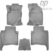 Коврики в салон (5 мест) Norplast TR4 P8 S8G8MK NPA11C88230G Toyota Fortuner (AN150, AN160) 2 Кроссовер 4.0 4x4 (GGN155) 235 л.с. 2015 – 2025