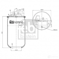 Пневмоподушка FEBI BILSTEIN 44N4 I4 107810 1437404365