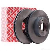 Тормозной диск FEBI BILSTEIN 1072561 4027816243434 DYBV Y 24343 - Изображение 2