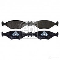 Тормозные колодки дисковые, комплект FEBI BILSTEIN 1063372 H 5EGD 4054224162170 116217