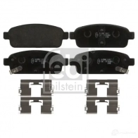 Тормозные колодки дисковые, комплект FEBI BILSTEIN 16893 25097 1066604 25 096 - Изображение 5
