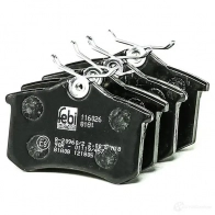 Тормозные колодки дисковые, комплект FEBI BILSTEIN 116026 4054224160268 1063192 J3 8F4 - Изображение 3
