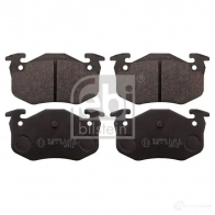 Тормозные колодки дисковые, комплект FEBI BILSTEIN 1063319 4054224161616 DBCBLO 4 116161 - Изображение 5
