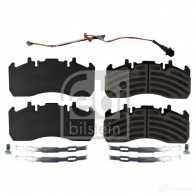 Тормозные колодки дисковые, комплект FEBI BILSTEIN 171244 84PA MF 1437400360