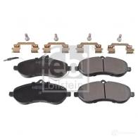 Тормозные колодки дисковые, комплект FEBI BILSTEIN 116413 T22H L 1437401304 - Изображение 6