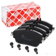 Тормозные колодки дисковые, комплект FEBI BILSTEIN 16870 24 869 S25QG 1066586 - Изображение 2