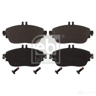 Тормозные колодки дисковые, комплект FEBI BILSTEIN 16870 24 869 S25QG 1066586 - Изображение 6