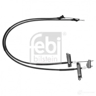 Трос ручника FEBI BILSTEIN 3B76V JP 16904 4027816169048 Ford Focus 1 Хэтчбек 1.8 Turbo DI / TDDi 90 л.с. 1998 – 2004