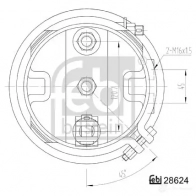 Энергоаккумулятор FEBI BILSTEIN 28624 MDPD G 4027816286240 1075817 - Изображение 2