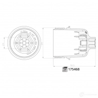 Крышка корпуса масляного фильтра FEBI BILSTEIN 175468 N AM133 1437974466 - Изображение 2