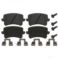 Тормозные колодки дисковые, комплект FEBI BILSTEIN Audi Q3 (8UB, G) 1 Кроссовер 1.4 Tsi 150 л.с. 2013 – 2018 16991 6L EN9L 4027816169918